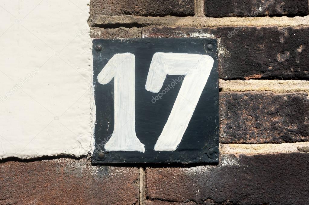 House number  17