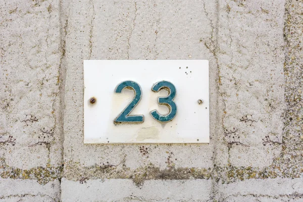 Дом номер 23 — стоковое фото