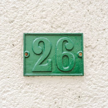 ev numarası 26