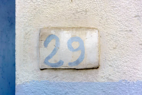 Numer domu 29 — Zdjęcie stockowe