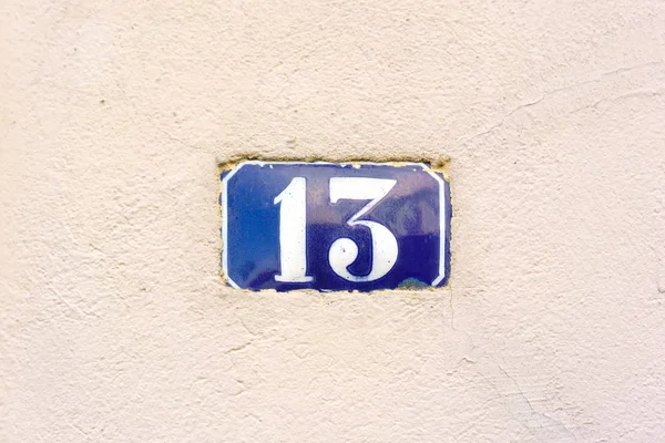 Número 13. — Foto de Stock