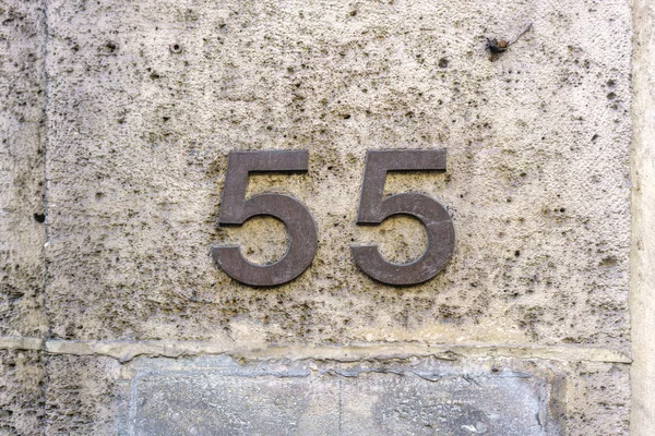 Número 55 — Fotografia de Stock