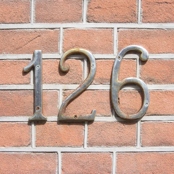 Numer 126 — Zdjęcie stockowe