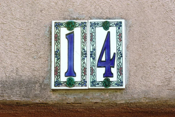 Numer 14 — Zdjęcie stockowe