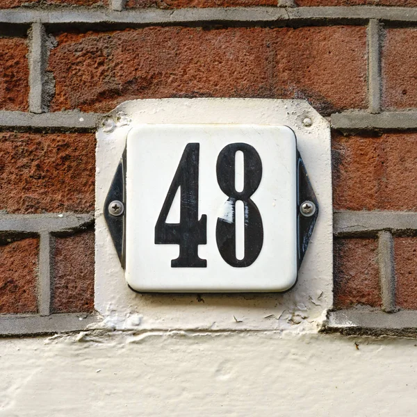 Número 48. — Fotografia de Stock