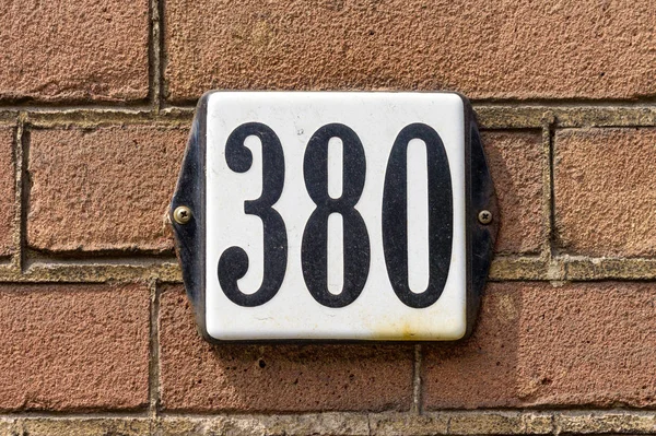 Numero 380 — Foto Stock