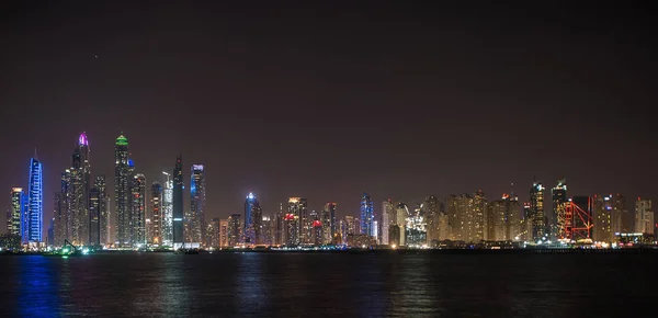 Vista Dubai Marina Imágenes de stock libres de derechos