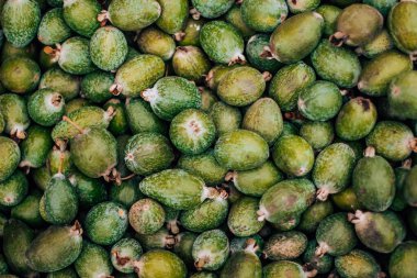 cca sellowina, feijoa, meyve, mahsul, yeşil meyve, vitamin