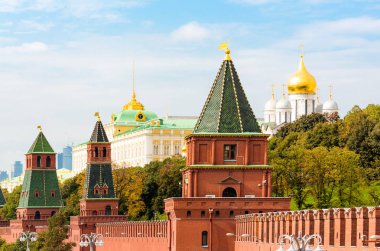 Moskova kremlin duvarı