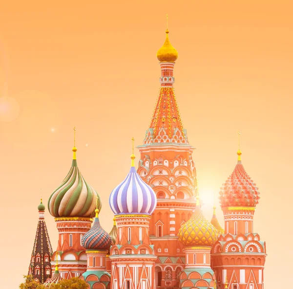 Este részlet kilátás nyílik Saint Basil's Cathedral — Stock Fotó