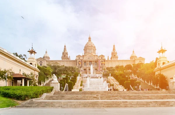 Barcelona的palau nacional — 图库照片