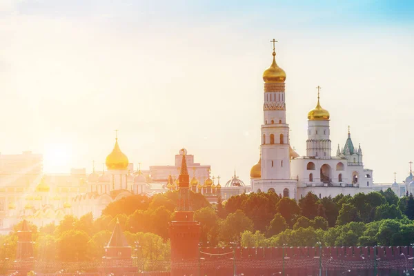 Храмы Московского Кремля — стоковое фото