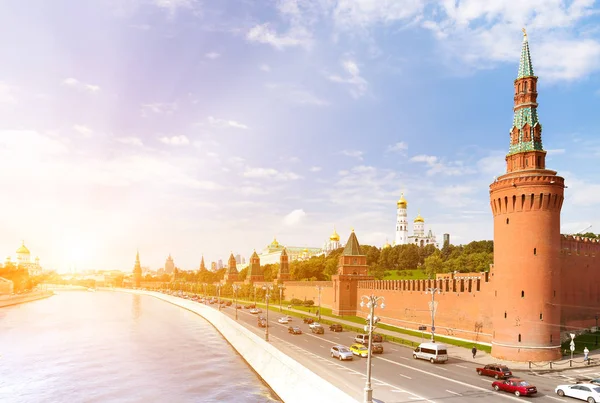 Moskva Kreml vallen — Stockfoto