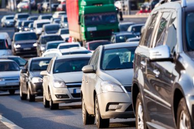 Otobanda trafik sıkışıklığı