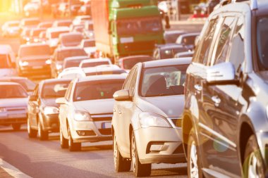 Otobanda trafik sıkışıklığı