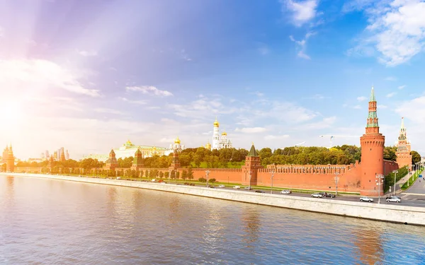 Panorama del Kremlin de Moscú — Foto de Stock