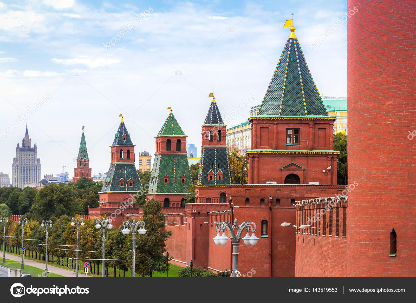 Moscow Kremlin Wall Stock Photo Image By C Wastesoul