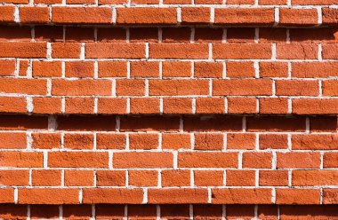 Kırmızı tuğla duvar dokusu