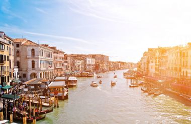 Venice'de trafik