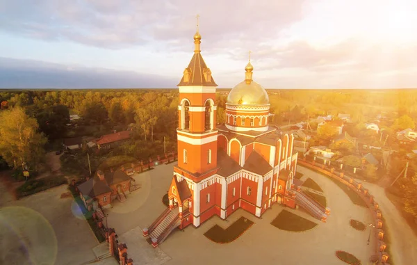 Iglesia Trinidad al atardecer — Foto de Stock