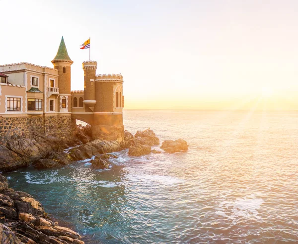 Castillo Wulff in Vina del Mar, Chile — ストック写真