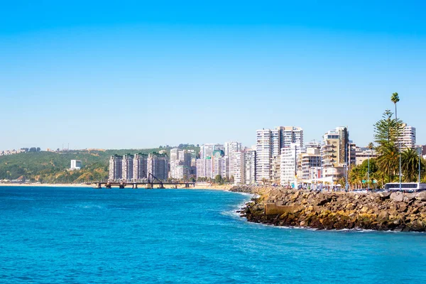 Vista a la laguna en Vina del Mar, Chile —  Fotos de Stock