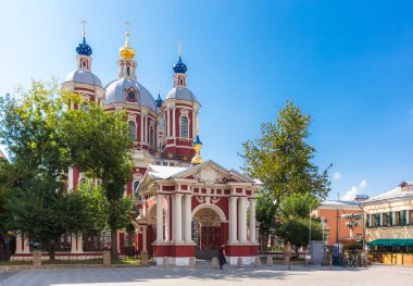 Arka giriş görünüm Roma mo Saint Clement kilise