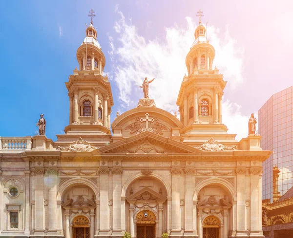 Catedral Metropolitana de Santiago, Chile — Stock Photo, Image