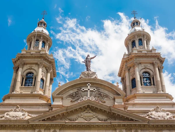 Catedral Metropolitana de Santiago, Chile — Fotografia de Stock