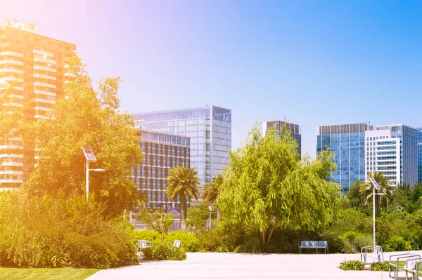 High-class neighborhood in Santiago, Chile — Stock Photo, Image