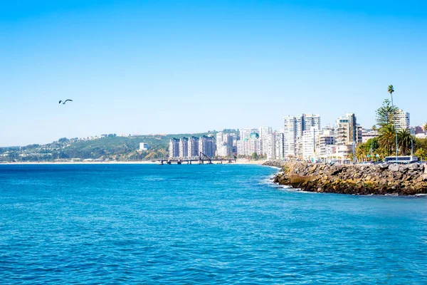 Göle Vina del Mar, Şili için görüntüleyin