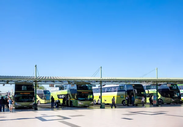 Stazione degli autobus Alameda a Santiago del Cile — Foto Stock