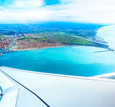 Uçak yuvasından Fiumicino