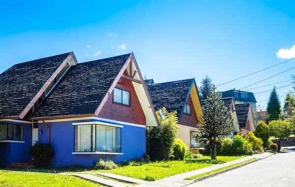 Bairro em Valdivia — Fotografia de Stock