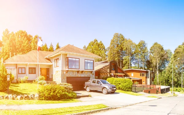 Casa chilena en Valdivia — Foto de Stock