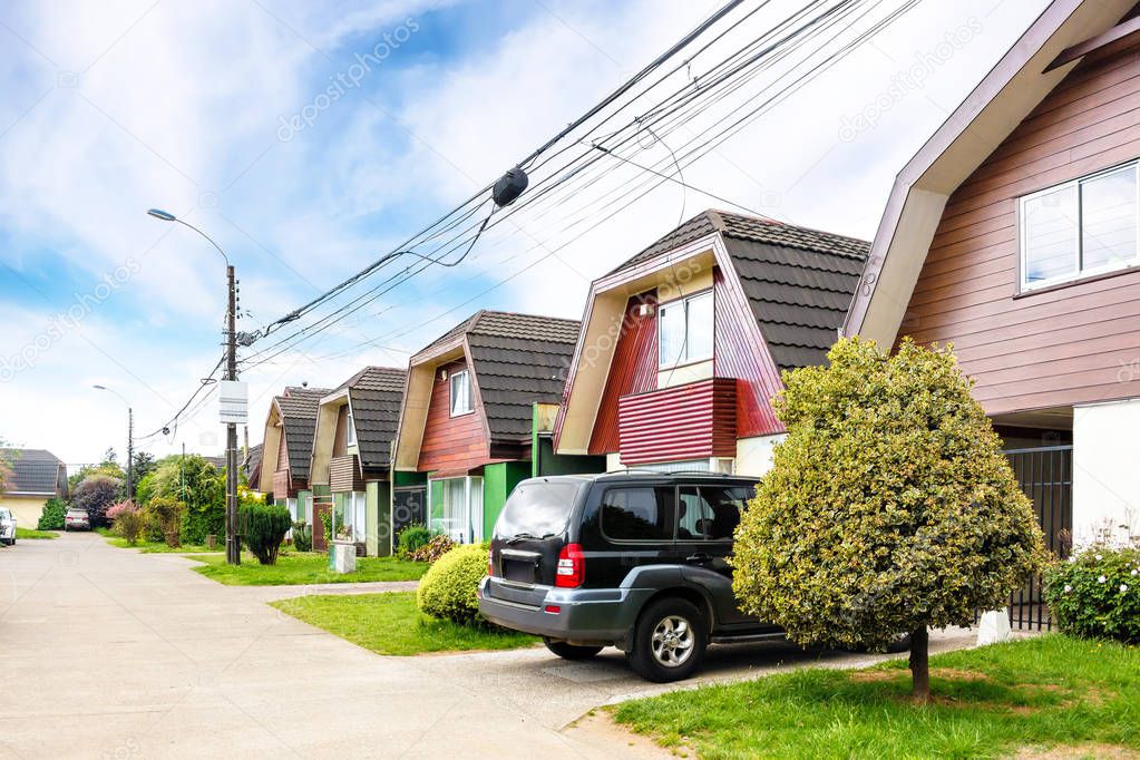 Neighborhood in Valdivia