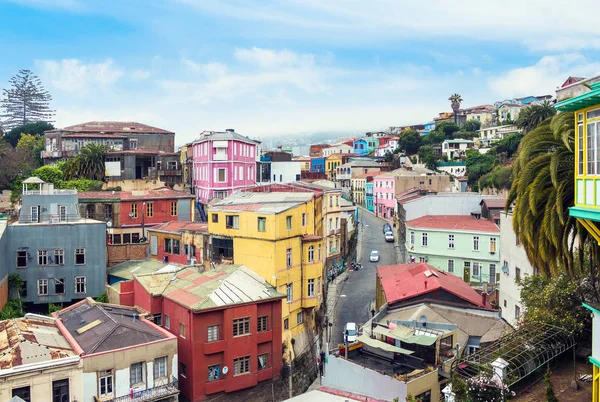 Blick auf Valparaiso — Stockfoto