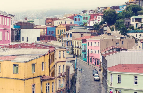 Rua de Valparaíso — Fotografia de Stock