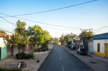 Barrio Estacion Central in Santiago, Chile
