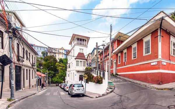 Rua em Valparaíso — Fotografia de Stock