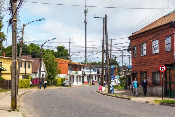 Valdivia mahallede — Stok fotoğraf