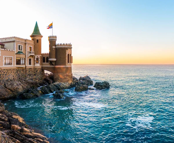 Castillo Wulff in Vina del Mar, Chile — Stock Photo, Image