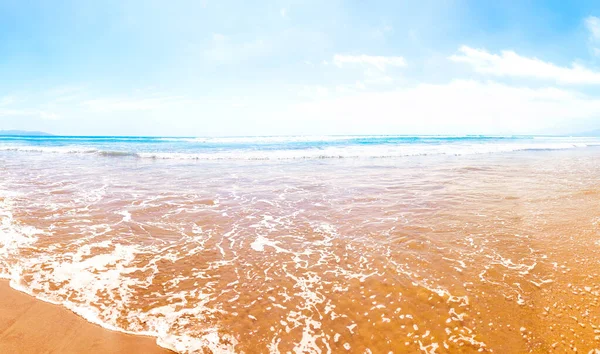 Красивые Волны Тихого Океана Серене Чили — стоковое фото