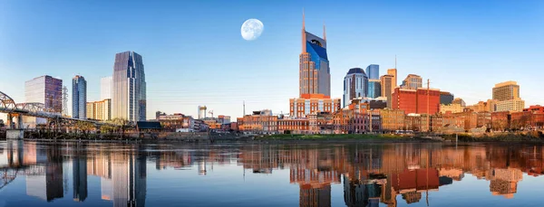 Nashville Skyline Ráno — Stock fotografie