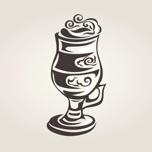 Vectorkop koffie — Stockvector