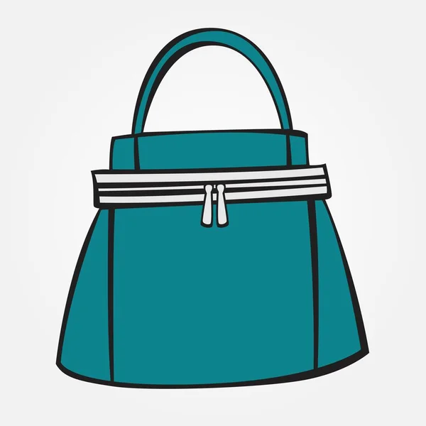 Векторная красочная сумочка — стоковый вектор
