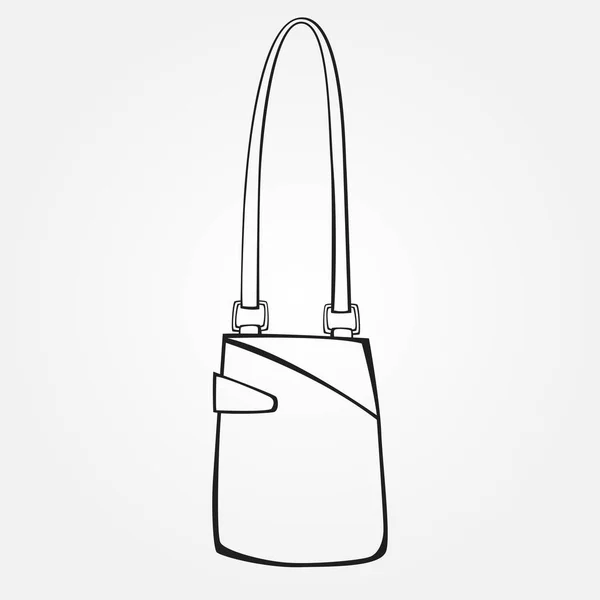 Vektör stilize el çantası — Stok Vektör