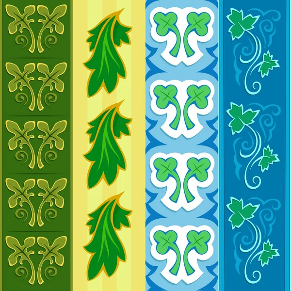 Kesintisiz renkli vektör desen