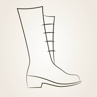 vektör resmi biçimlendirilmiş ayakkabı