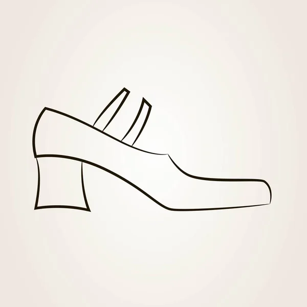 vektör resmi biçimlendirilmiş ayakkabı